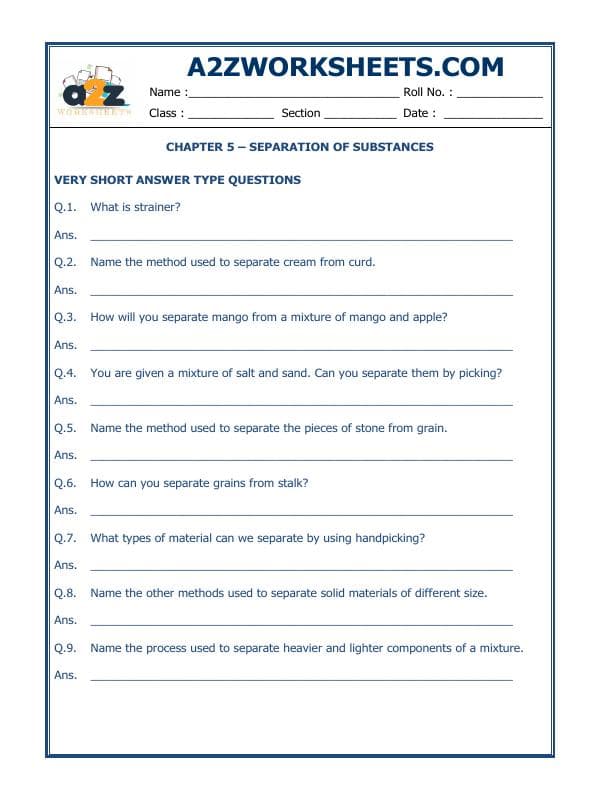 Separation Of Substances-02