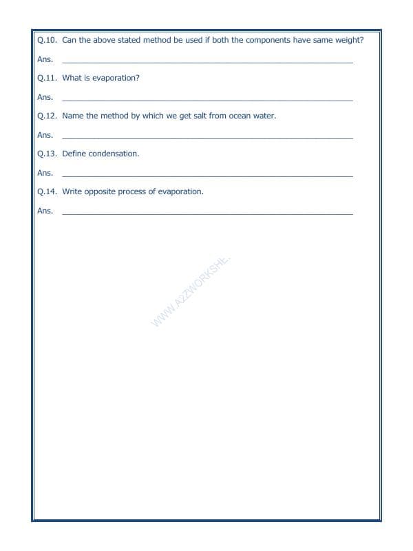 A2ZWorksheets:Science-Metals and Non-metals-Separation Of Substances-02