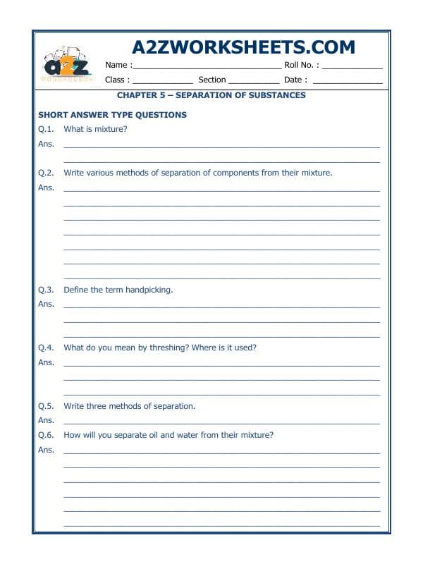 A2ZWorksheets:Science-Metals and Non-metals-Separation Of Substances-03