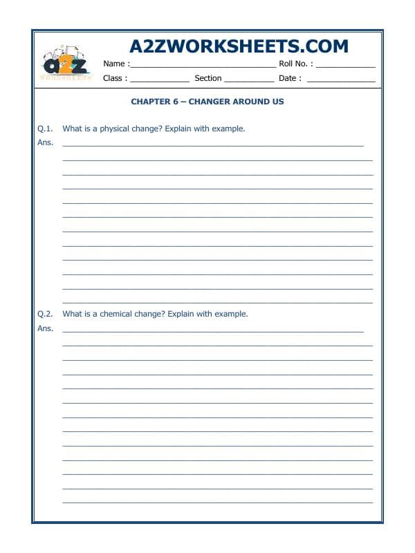 A2ZWorksheets:Science-Environment And Our Surroundings-Changer Around Us-03