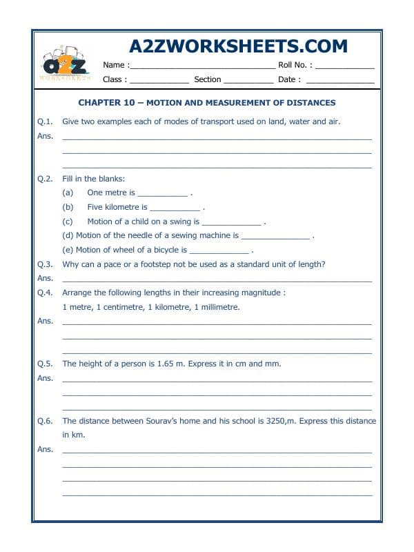 Motion And Measurement Of Distances-01
