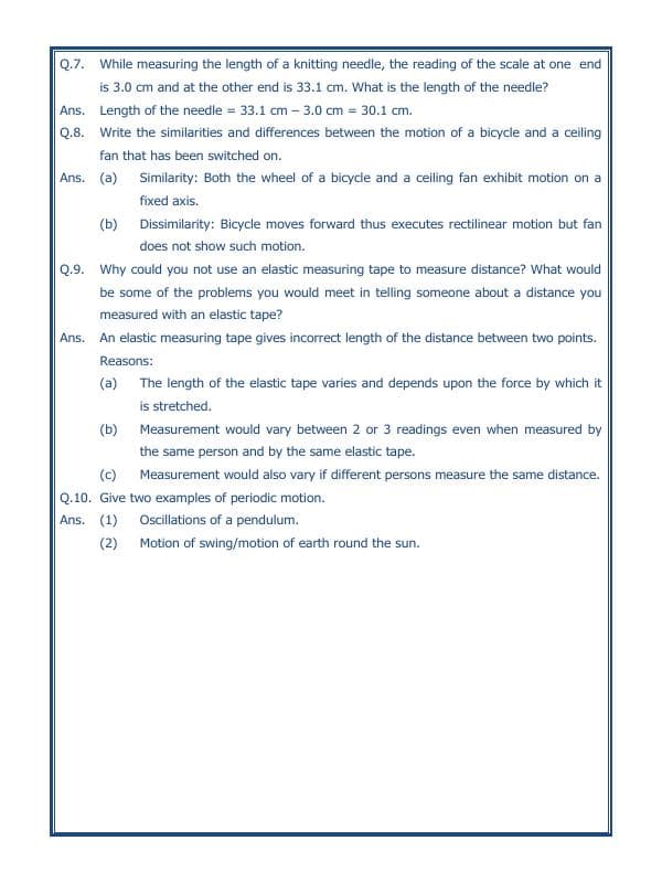 A2ZWorksheets:Science-Motion and Measurement of Distances-Motion And Measurement Of Distances-01