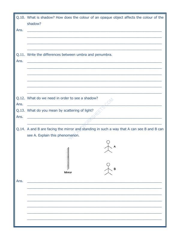 A2ZWorksheets:Science-Light,Shadows And Reflection-Light Shadows And Reflection-02
