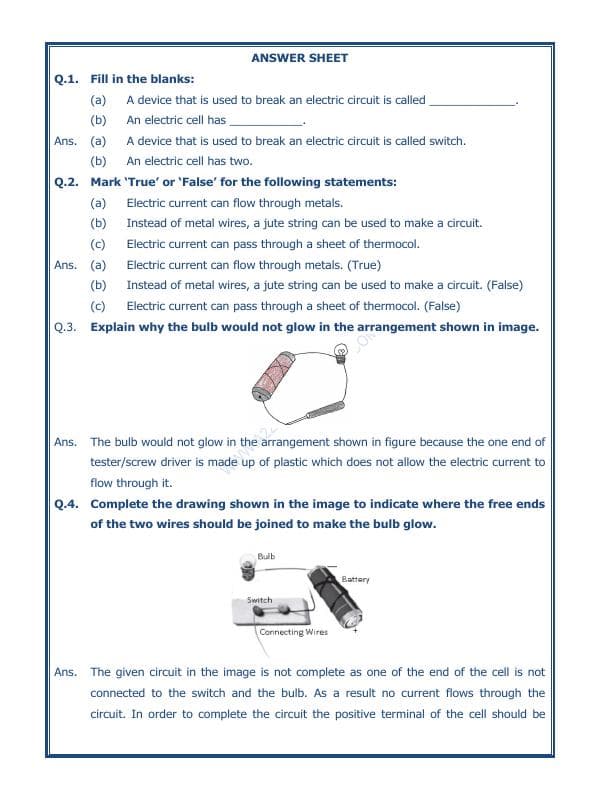 A2ZWorksheets:Science-Basic Necessities-Electricity And Circuits-01