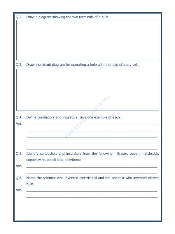 A2ZWorksheets:Science-Basic Necessities-Electricity And Circuits-02
