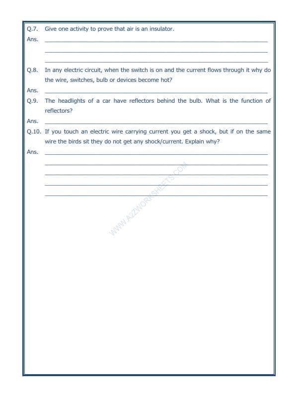 A2ZWorksheets:Science-Basic Necessities-Electricity And Circuits-02