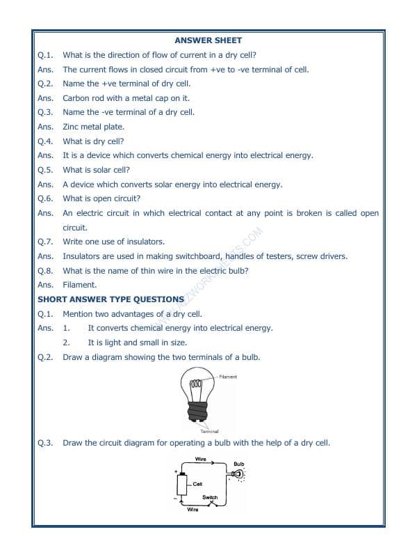 A2ZWorksheets:Science-Basic Necessities-Electricity And Circuits-02