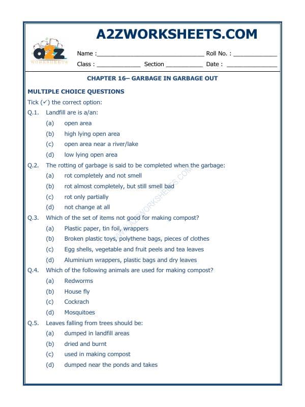 A2ZWorksheets:Science-Environment And Our Surroundings-Garbage In Garbage Out-02