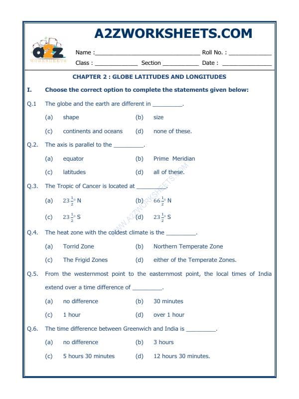 Globe Latitudes And Longitudes-02