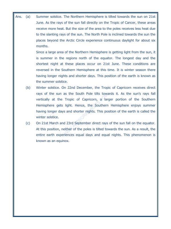 A2ZWorksheets:General Awareness-Solar System and Our Universe-Motions Of The Earth-04