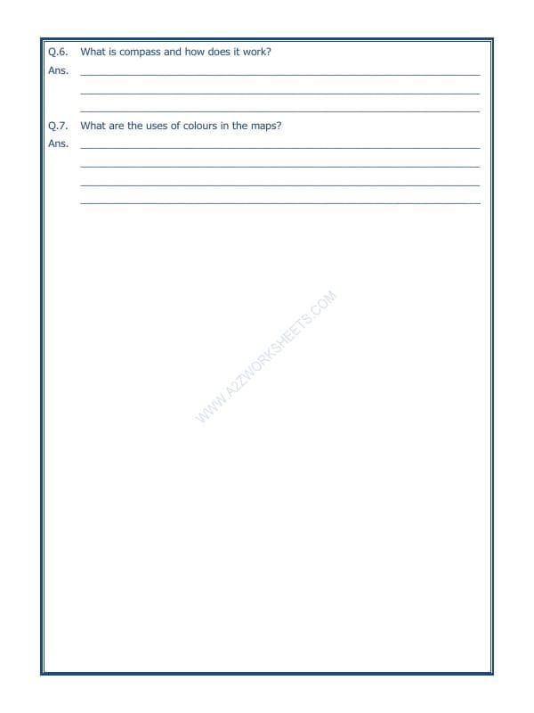A2ZWorksheets:General Awareness-Maps and Directions-Maps-04