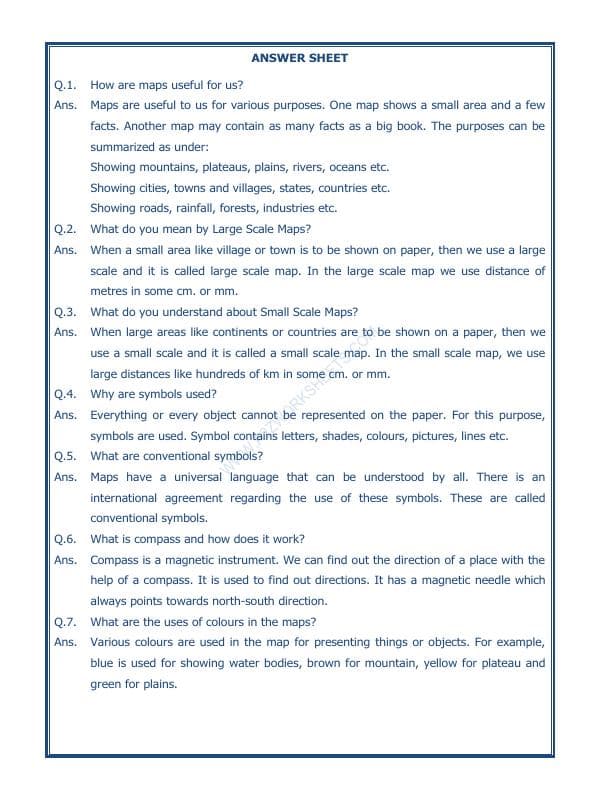 A2ZWorksheets:General Awareness-Maps and Directions-Maps-04