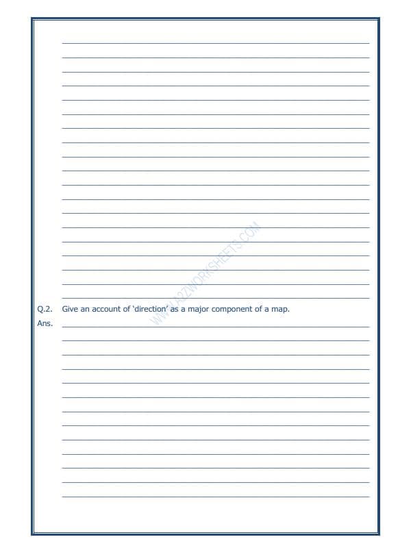 A2ZWorksheets:General Awareness-Maps and Directions-Maps-05