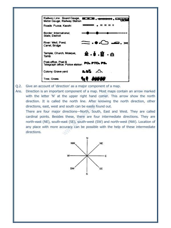 A2ZWorksheets:General Awareness-Maps and Directions-Maps-05
