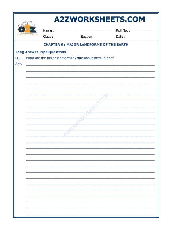 Major Landforms Of The Earth-05
