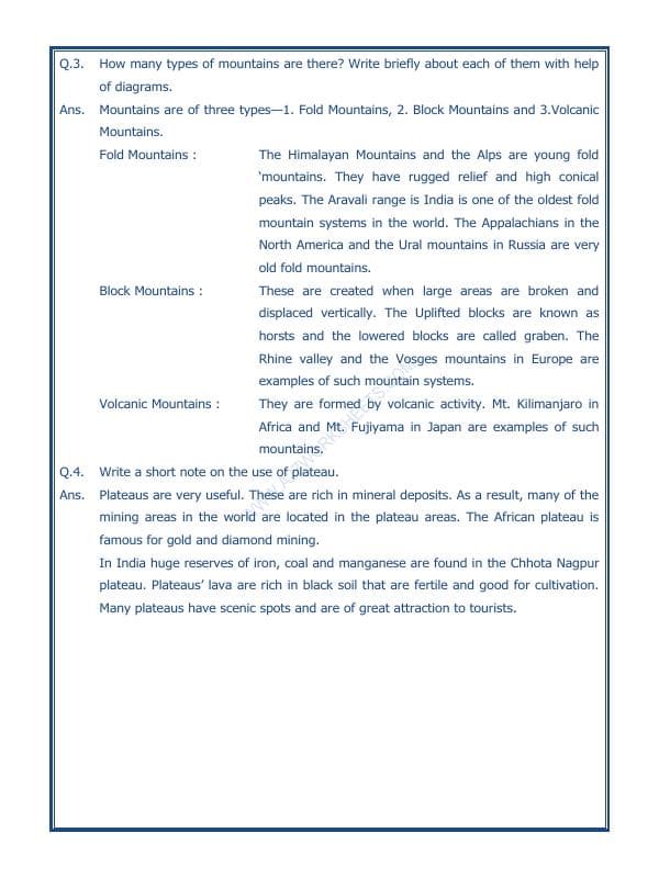 A2ZWorksheets:General Awareness-India and Its Neighbouring Countries-Our Country India-05