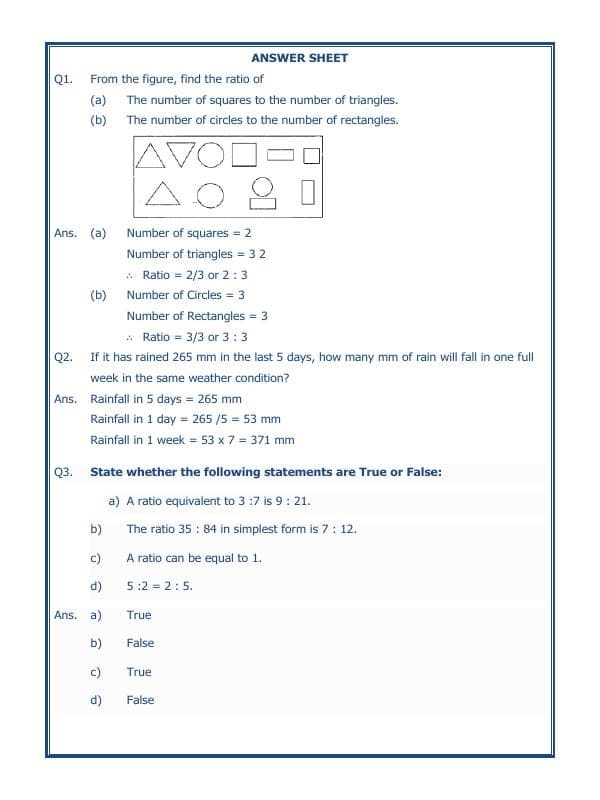 A2ZWorksheets:Maths-Measurement-Ratio Proportion And Unitary Method-08