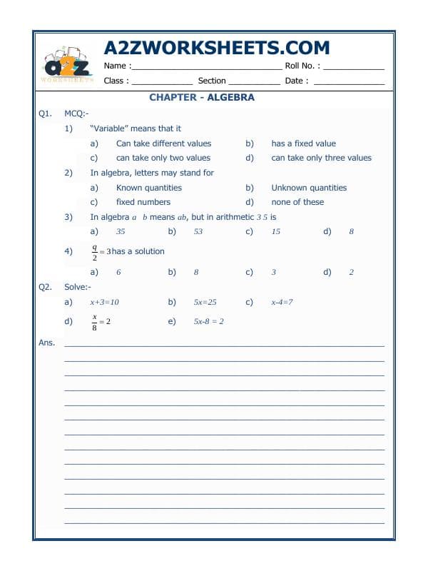 A2ZWorksheets:Maths-Algebra-Algebra-02