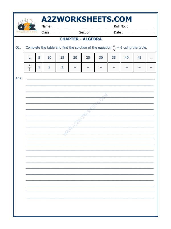A2ZWorksheets:Maths-Algebra-Algebra-03