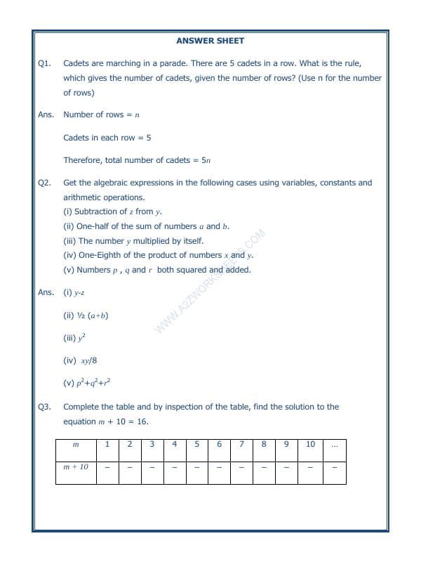 A2ZWorksheets:Maths-Algebra-Algebra-06