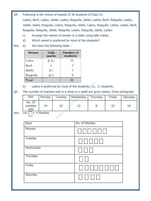 A2ZWorksheets:Maths-Data Handling-Data Handling-01