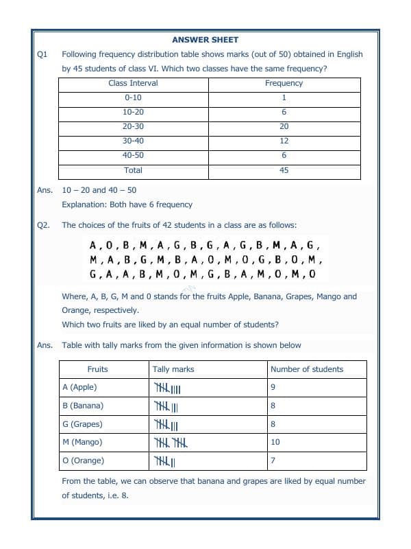 A2ZWorksheets:Maths-Data Handling-Data Handling-03