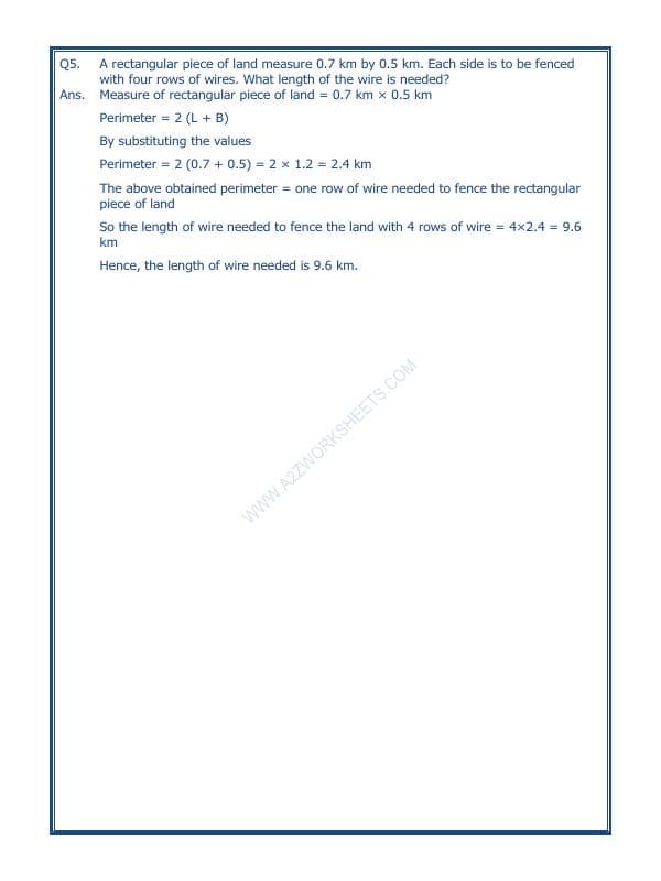 A2ZWorksheets:Maths-Geometry-Mensuration-06