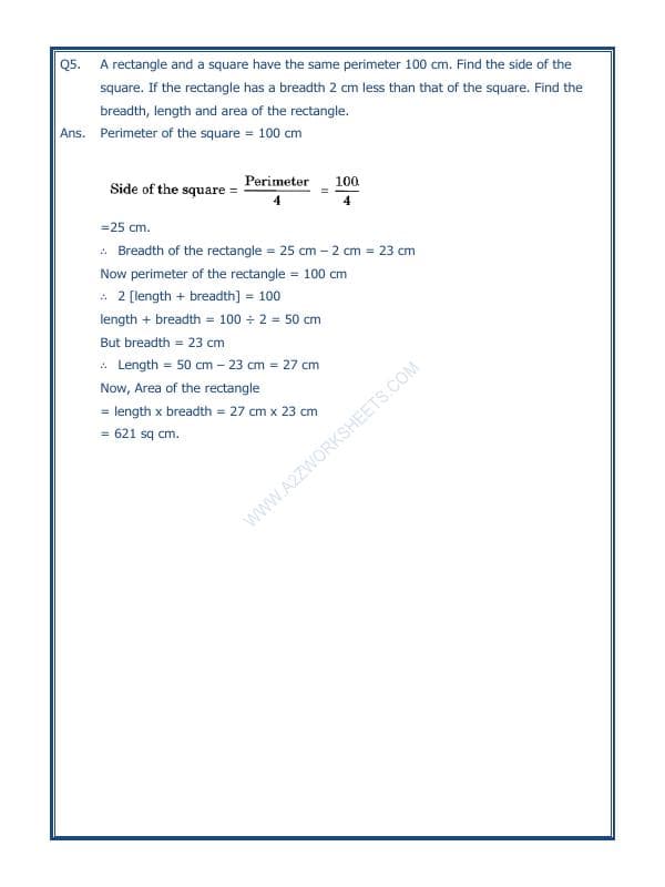 A2ZWorksheets:Maths-Geometry-Mensuration-08