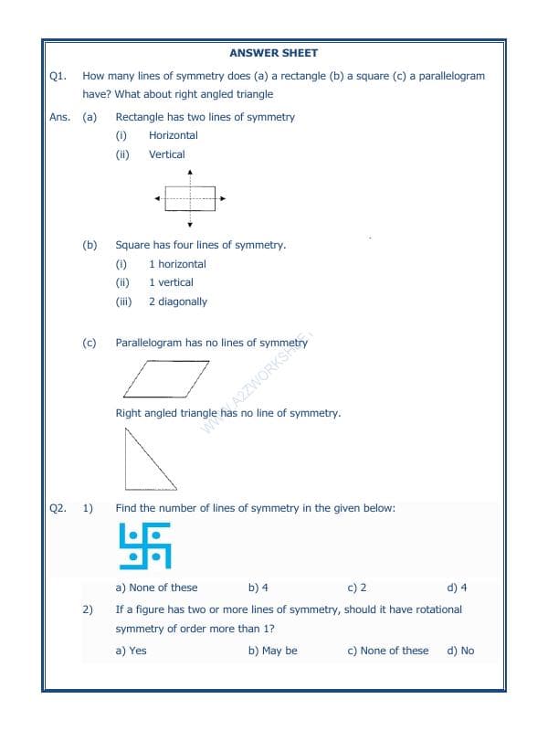 A2ZWorksheets:Maths-Geometry-Symmetry-01