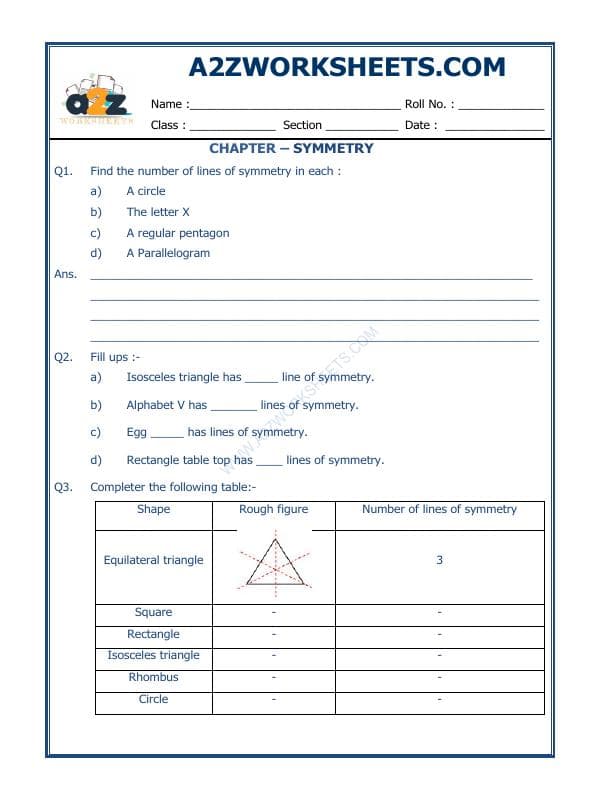 A2ZWorksheets:Maths-Geometry-Symmetry-03