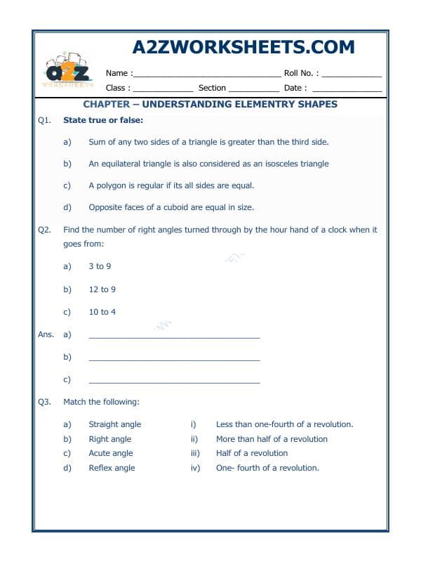 A2ZWorksheets:Maths-Geometry-Understanding Elementary Shapes-06
