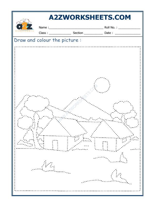 Colouring Sheet - Drawing - 02