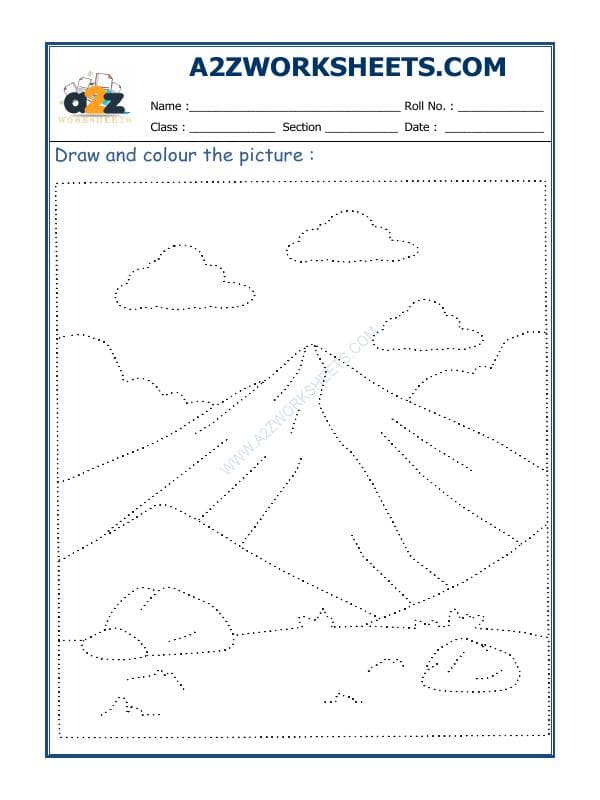 Colouring Sheet - Drawing-10