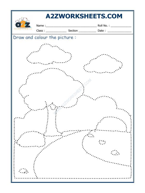 Colouring Sheet - Drawing - 11