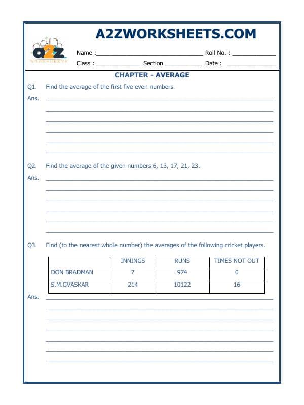 A2ZWorksheets:Maths-Average-Average-03