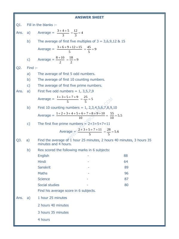 A2ZWorksheets:Maths-Average-Average-05