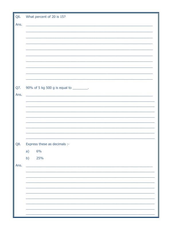 A2ZWorksheets:Maths-Percentage-Percentage-01