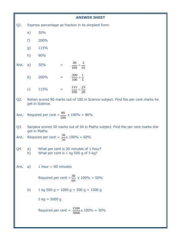 A2ZWorksheets:Maths-Percentage-Percentage-03