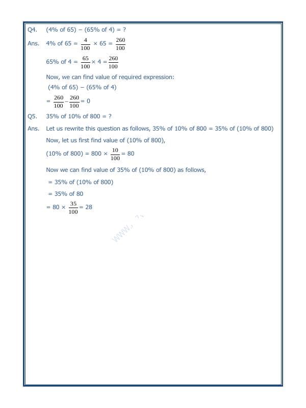 A2ZWorksheets:Maths-Percentage-Percentage-04
