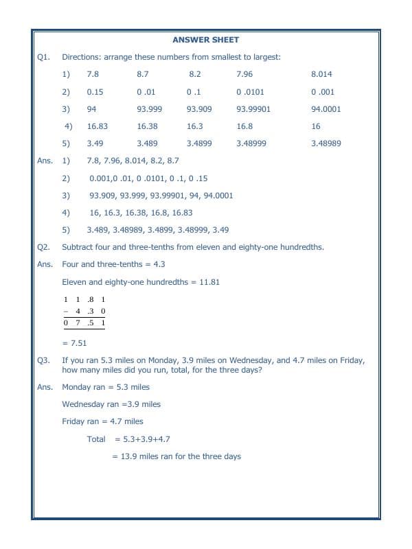 A2ZWorksheets:Maths-Decimals-Decimals-02