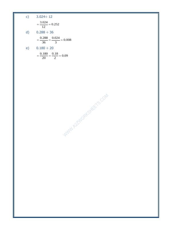 A2ZWorksheets:Maths-Decimals-Decimals-05