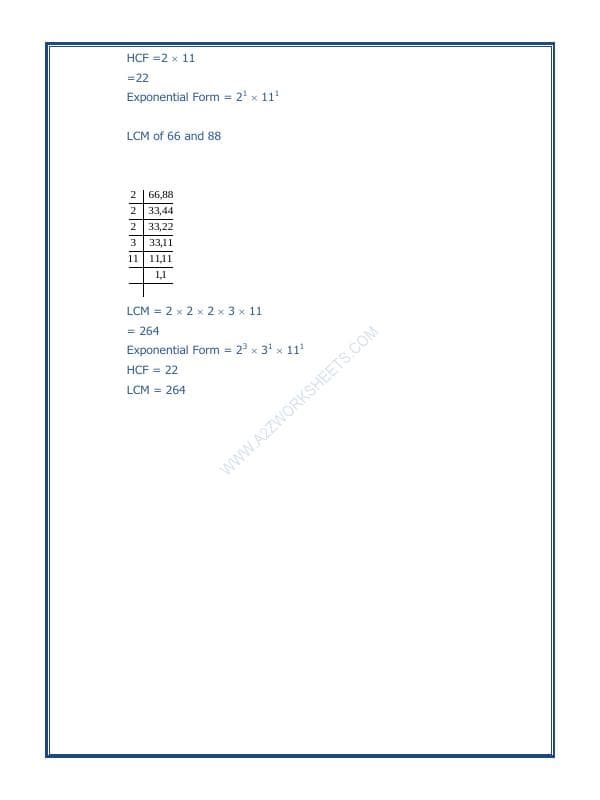 A2ZWorksheets:Maths-LCM and HCM-Hcf and Lcm-03