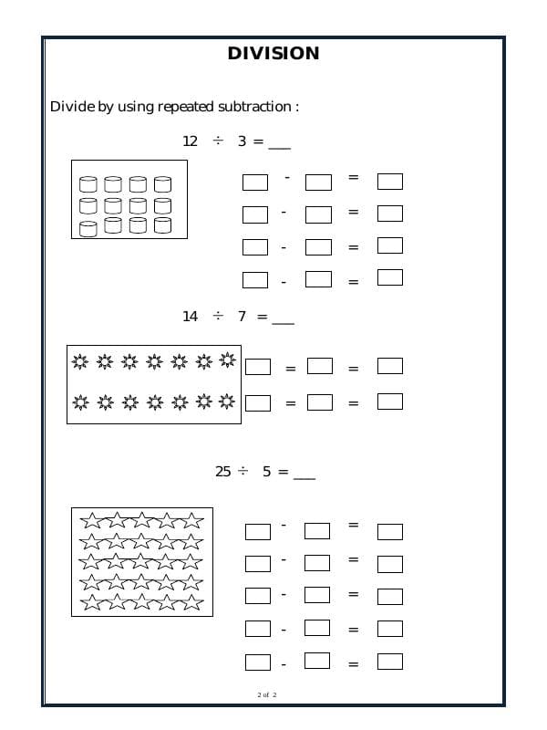 A2ZWorksheets:Maths-Division-Division