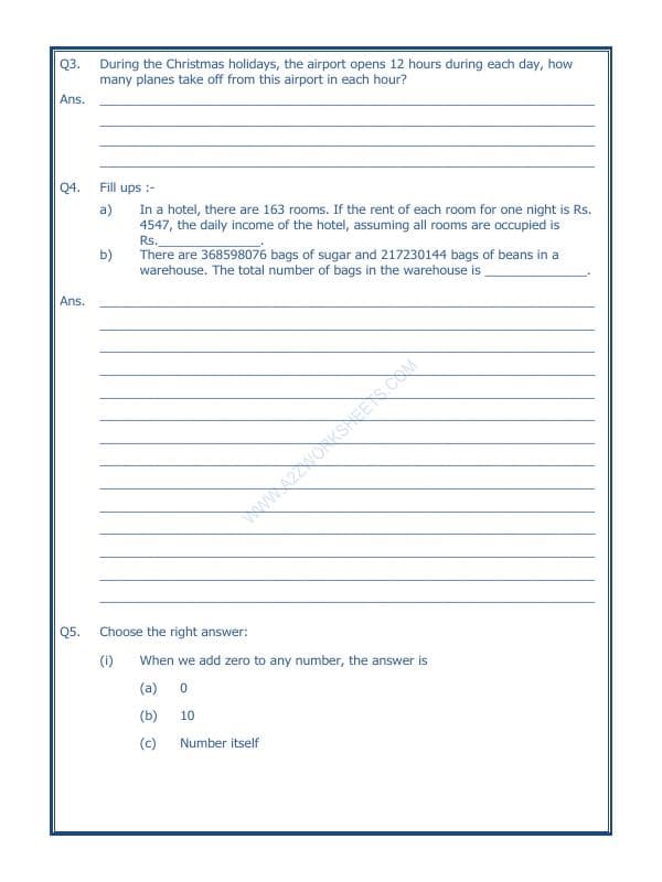 A2ZWorksheets:Maths-Numbers-Operations On Large Numbers-01