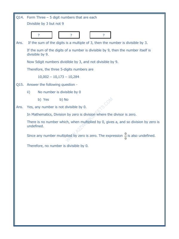 A2ZWorksheets:Maths-Division-Test Of Divisibility-01