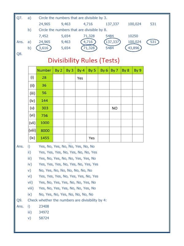 A2ZWorksheets:Maths-Division-Test Of Divisibility-04