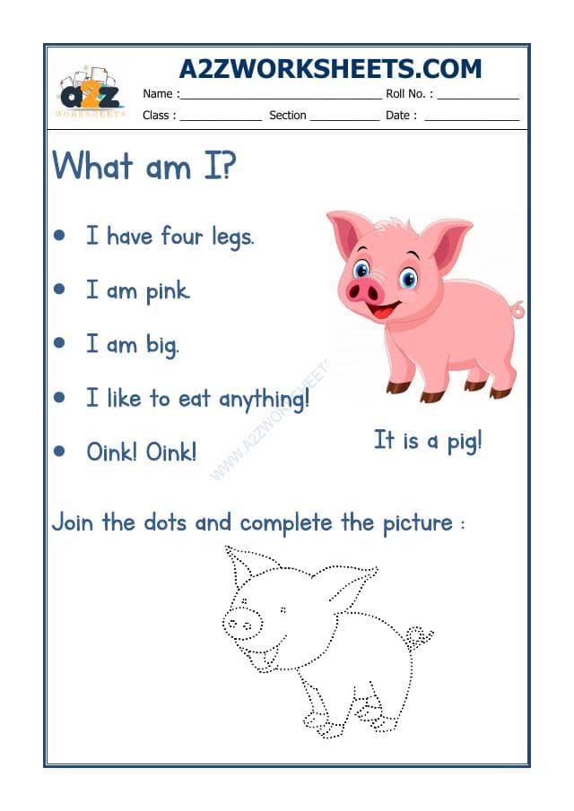 Flash Card-Pig
