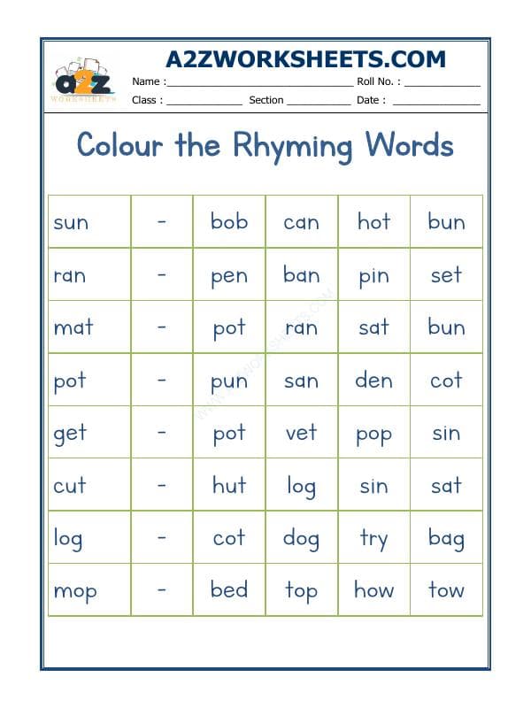 Rhyming Word-03