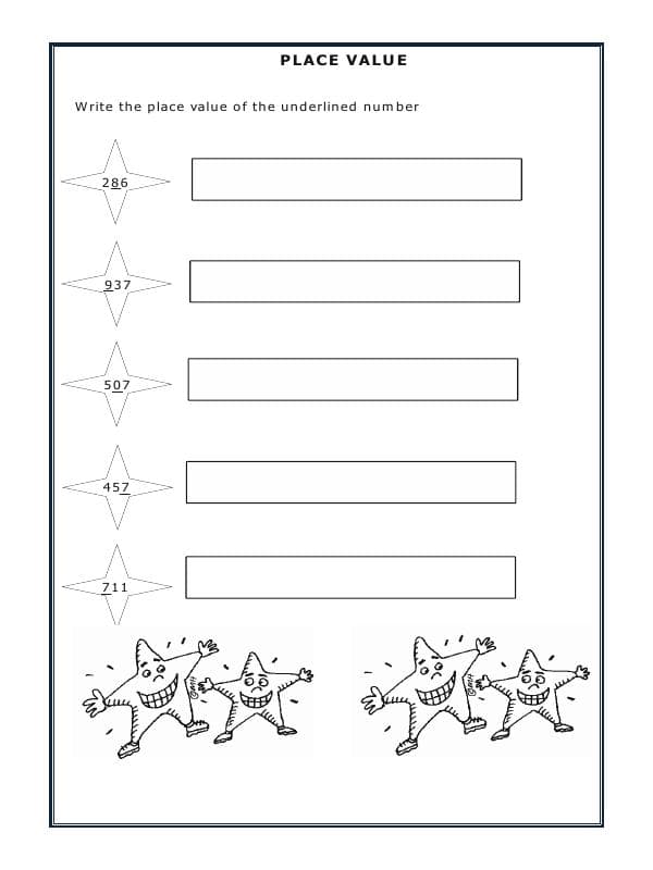 A2ZWorksheets:Maths-Place Value-Place Value
