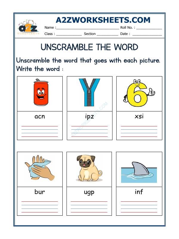 Unscramble The Word-23